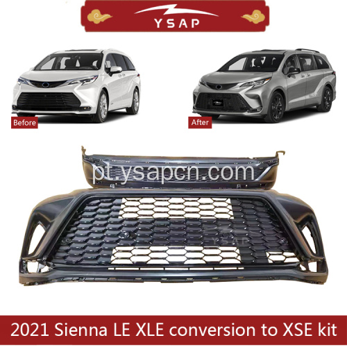 2021 Sienna Le Xle Conversão para Kit XSE